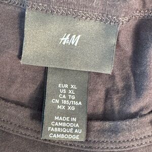 H&M Charcoal Gray Tee